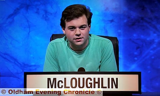 STILL in with a chance: Joseph McLoughlin on the York team. 
