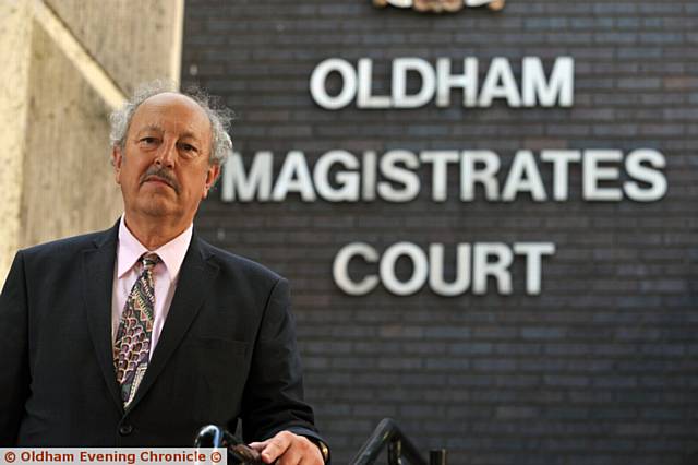 ALL change . . . Roger Lowe at Oldham Magistrates' Court