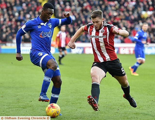 DARIUS Osei was praised for his performance against Sheffield United on Boxing Day