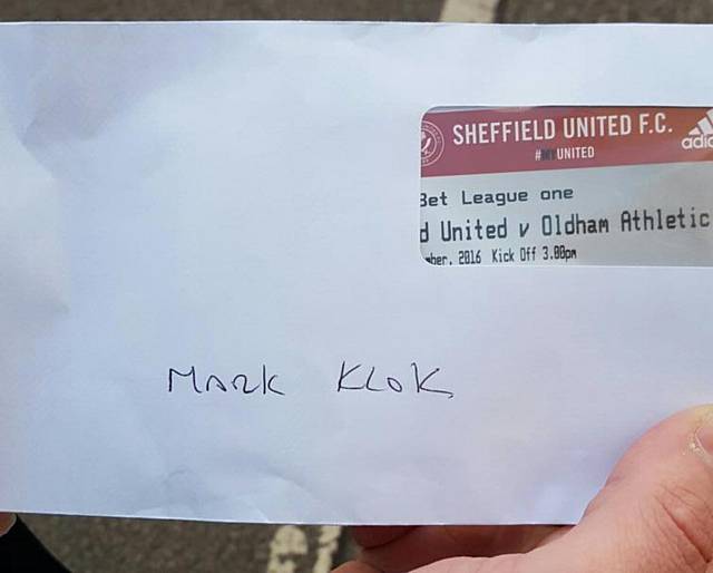 MARC OF A MAN: Klok provided Boxing Day tickets to a fan