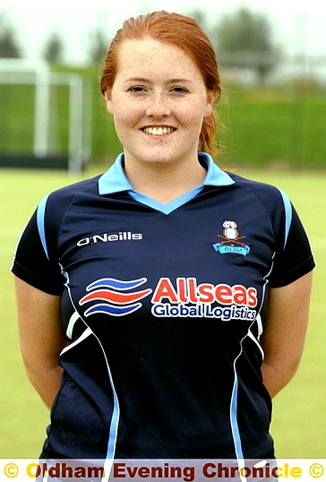 DAISY MAY WARD . . . player of the match for Oldham.
