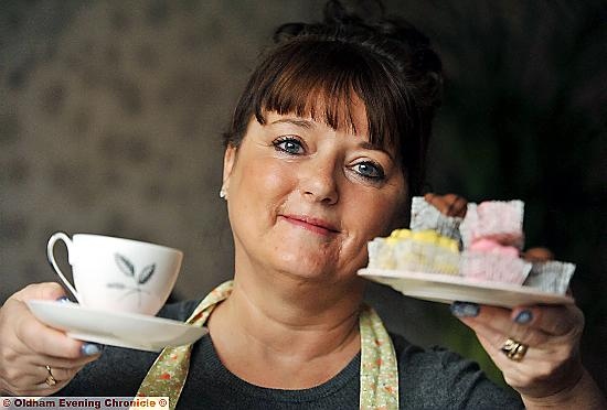 TIME for tea . . . Julie Randles will host a tea party in aid of Brainstrust after beating a brain tumour. 