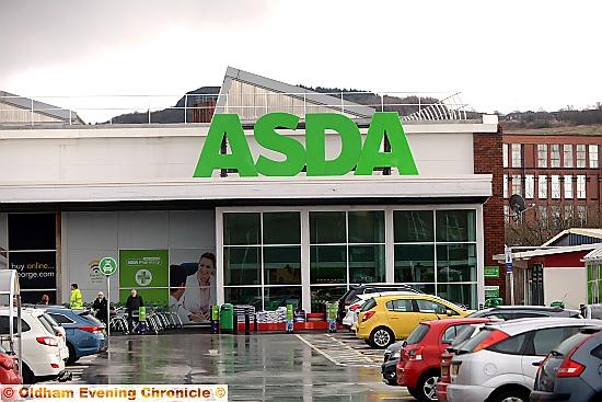 FRONT entrance . . . Asda have proposed changing terms to allow deliveries outside store opening times through the main doors