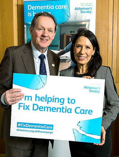 ACTOR Kevin Whately and Oldham MP Debbie Abrahama are backing the Alzheimer’s Society Fix Dementia Care campaign

Kevin Whatley and Debbie Abrahams, MP for Oldham East and Saddleworth, is has thrown her support behind Alzheimer’s Society’s new campaign Fix Dementia Care which calls for improvements in hospital care for people living with dementia.
