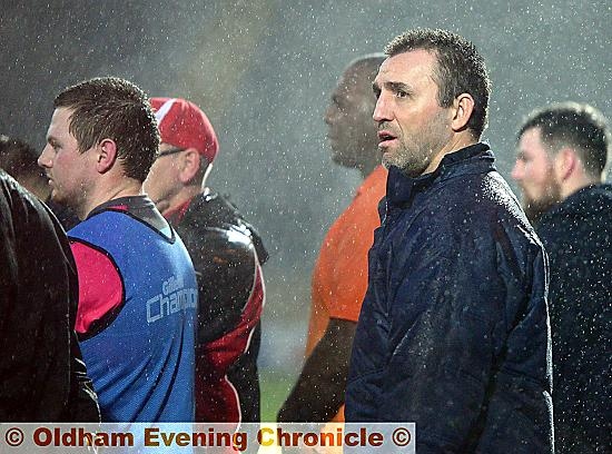 SCOTT NAYLOR . . . the Oldham coach has stuck by the players which clinched promotion last season.