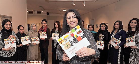 The Women’s CHAI Project, led by Najma Khalid (front) have helped develop “Chapatti and Chat”, a cookbook of family favourite recipes with a healthy twist