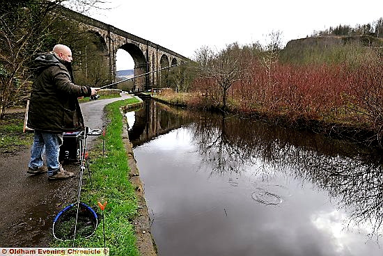 TRANQUIL . . . on the Huddersfield Canal in Uppermill. Picture: Darren Robinson