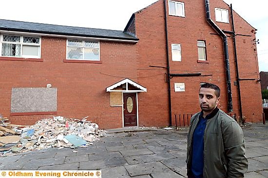 DISGRUNTLED... property owner Tariq Mushtaq hits out at “politically motivated” planning councillors.