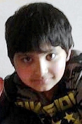Shahzaib Hussain (11) who was killed in a hit-and-run accident outside his local Mosque in Moss Street West, Ashton