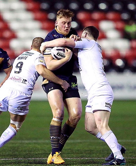 WARY: Hull KR’s Oldham-born forward James Greenwood believes his home-town club will be full of confidence.