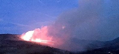 Moorland hit by huge blaze



FIRE-FIGHTERS tackled a huge blaze which ripped through moorland in Greenfield last night.


Five engines were initially sent to the scene close to Dovestone reservoir at around 9pm last night.