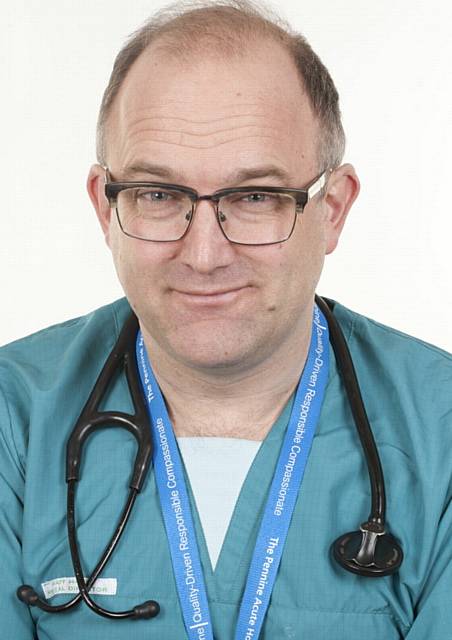 Professor Matthew Makin, Medical Director at The Pennine Acute Hospitals NHS Trust