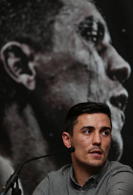 Boxer Anthony Crolla...Credit photo by Bradley Ormesher