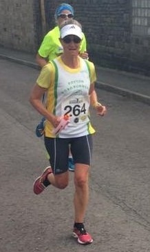 Debbie Fiddling, of Royton Road Runners
