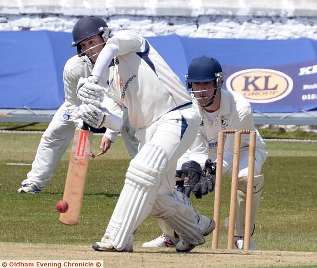 CHRIS GILL . . . the Greenfield skipper has retrained his sights after a positive start to the season