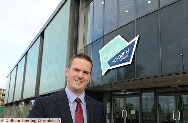 New principal at Oasis Academy, Nigel Whittle..