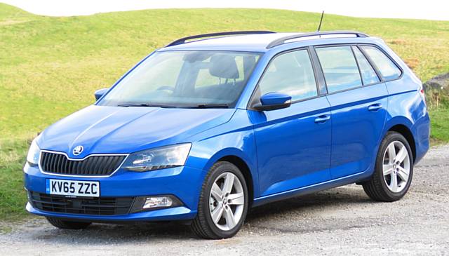 Skoda Fabia makes for a good-looking Estate