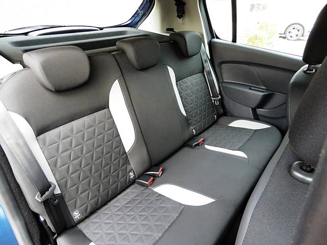 Spacious interior - even for rear passengers.