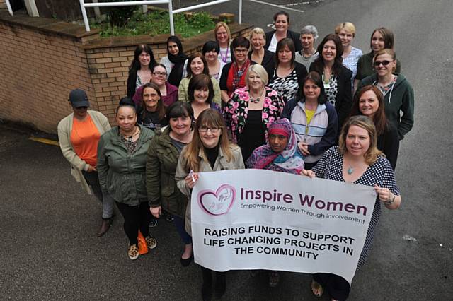 INSPIRE Women Oldham have received £250,000 lottery funding
