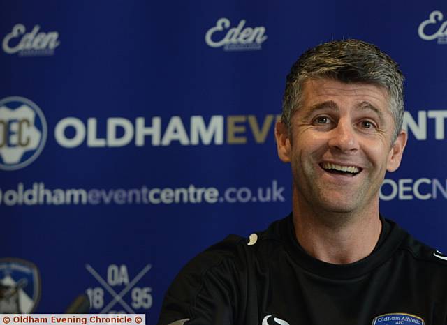 ATHLETIC manager Stephen Robinson