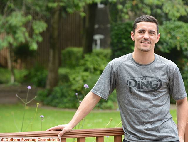 BATTERIES RE-CHARGED . . . Anthony Crolla is counting down the weeks until he fights Jorge Linares