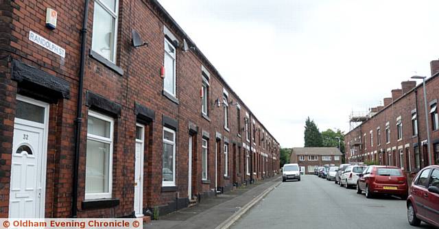 RANDOLPH Street, Limeside, where five-year-old Marleigh McGiffin was knocked down.