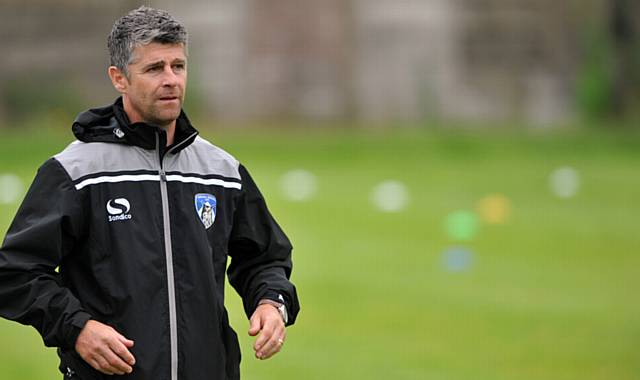 STEPHEN ROBINSON . . . looking to bring in four players.