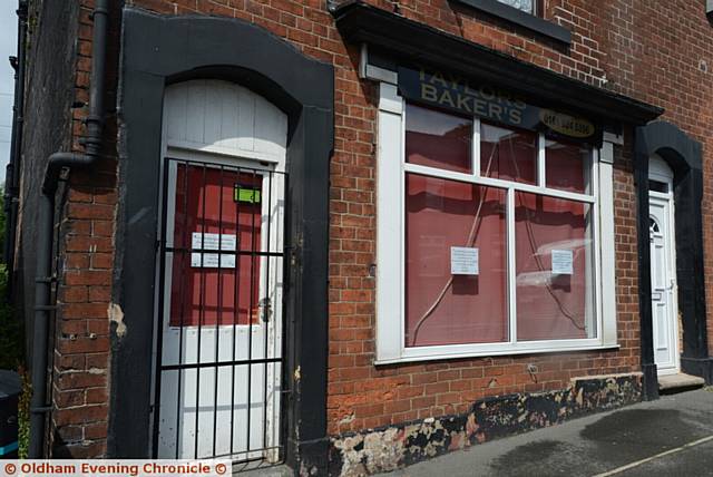 Taylor's the Bakers, on Ripponden Road shut after over 55 years' trading.