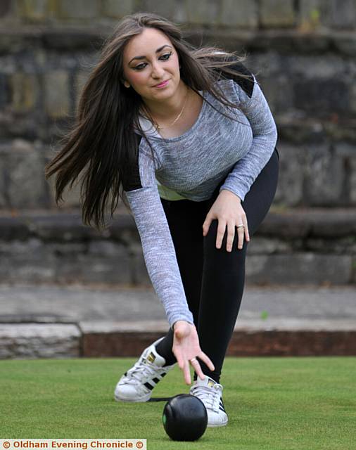WATERLOO HOPES . . . talented bowler Sophie Rigney