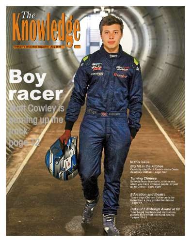 Knowledge August 2016 front page
