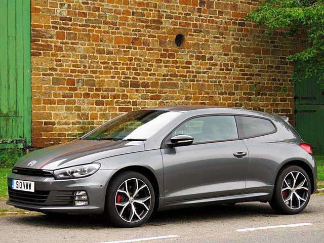 VW Scirocco - still a looker after 8 years.