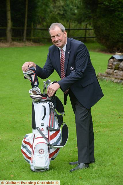 Chadderton golfer Ian Crowther won a team tournament representing England.