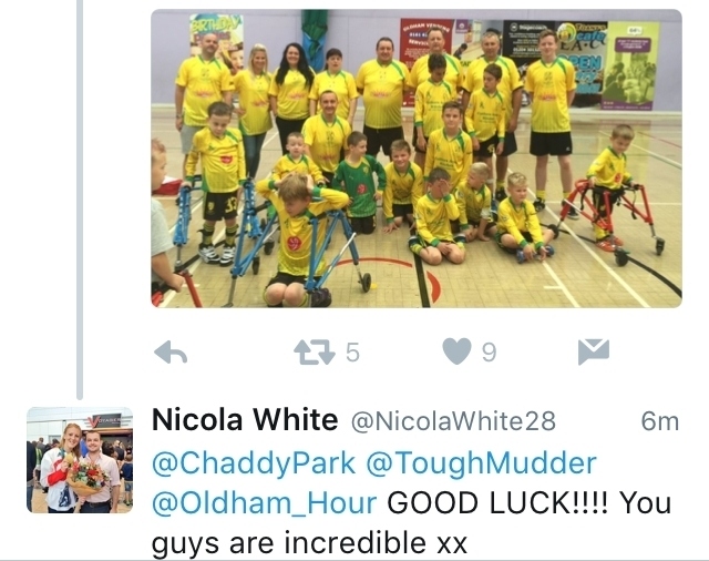 NICOLA White's tweet to the team