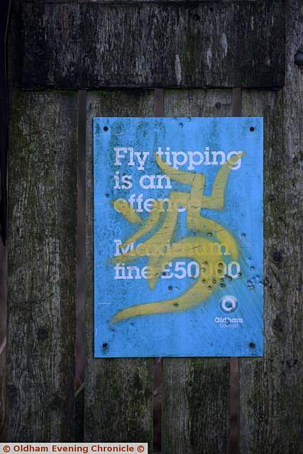 Fly Tipping is an offence