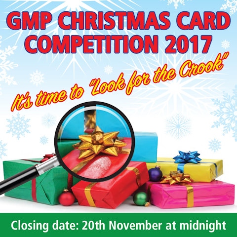 GMP Christmas card competition 2017