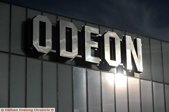 New ODEON cinema sign