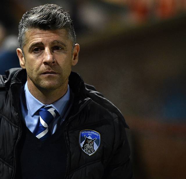 DEFEAT at Mansfield Town in the Checkatrade Trophy was Stephen Robinson's final game in charge of Athletic
