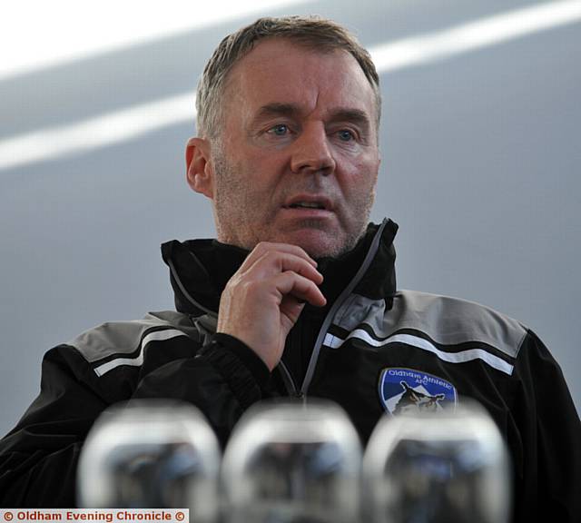 NEXT QUESTION . . . John Sheridan explained why he wanted to return to Athletic 