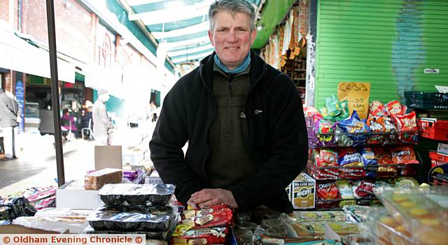 CHOCKY Mike, real name, Michael Keeley, after more than 27 years on Tommyfield market