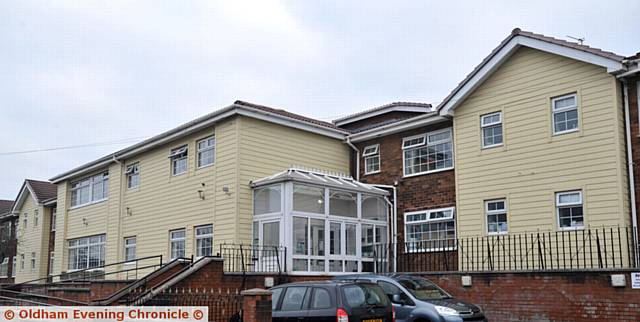 ROYLEY House care home in Royton. 'Requires Improvement' in recent CQC report.