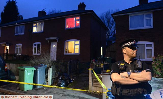 Suspicious death at a house in Kensington Avenue, Royton