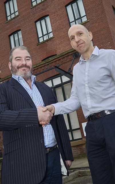 NEW Hollinwood office . . .

Jeremy Meredith and David Grunnill