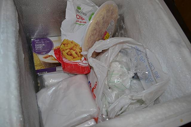 Freezers full of amphetamine found at an address in Shaw