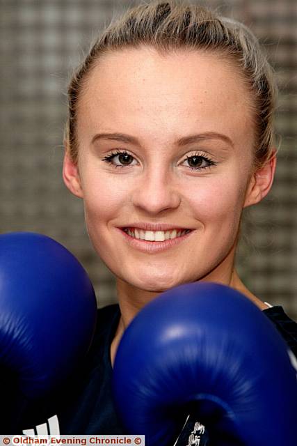 Michelle Klich, aged 18, from Oldham, will be representing England at Boxing.