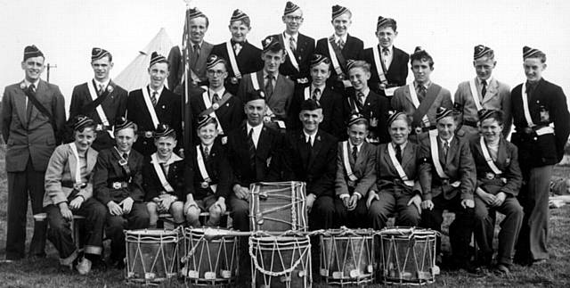 GREENFIELD Boys Brigade in 1955