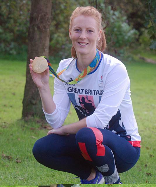 OLYMPIC gold medallist Nicola White