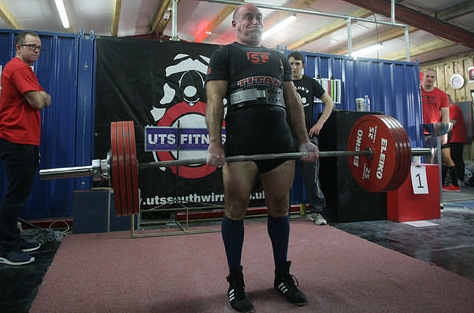 DAVID Clifford, from Lees, took two British records, lifting 83kg