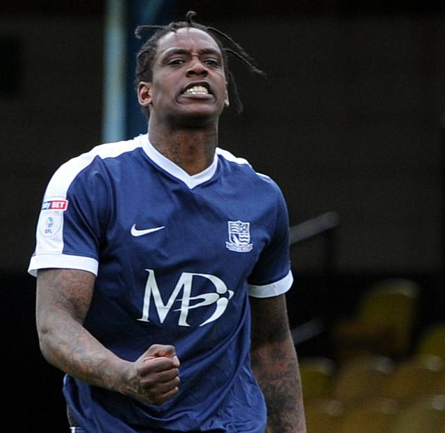 NILE RANGER . . . four goals in the last five games for Southend United