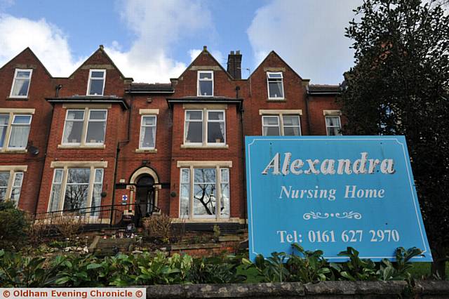 ALEXANDRA Nursing Home was rated inadequate