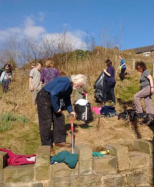 SEVERAL community groups have been involved in the establishment and upkeep of Mossley Community Orchard, one of the areas put up for auction